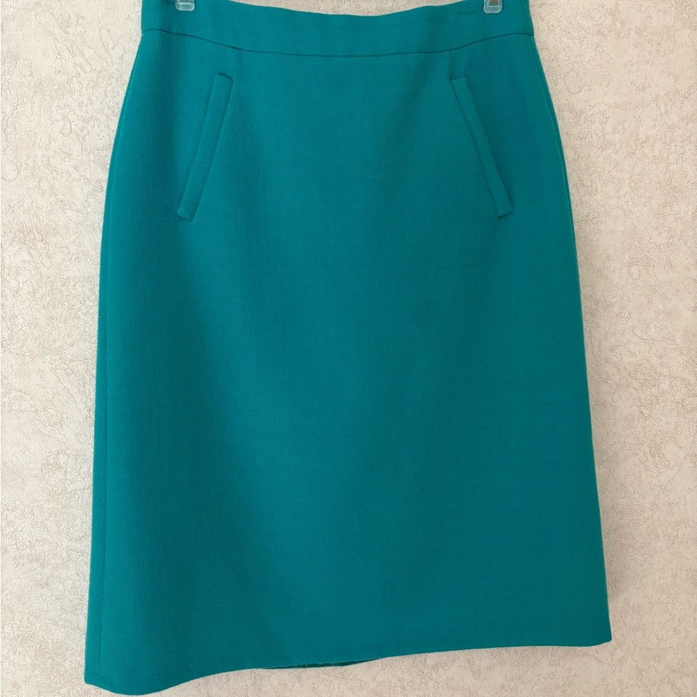 J.Crew Teal Skirt